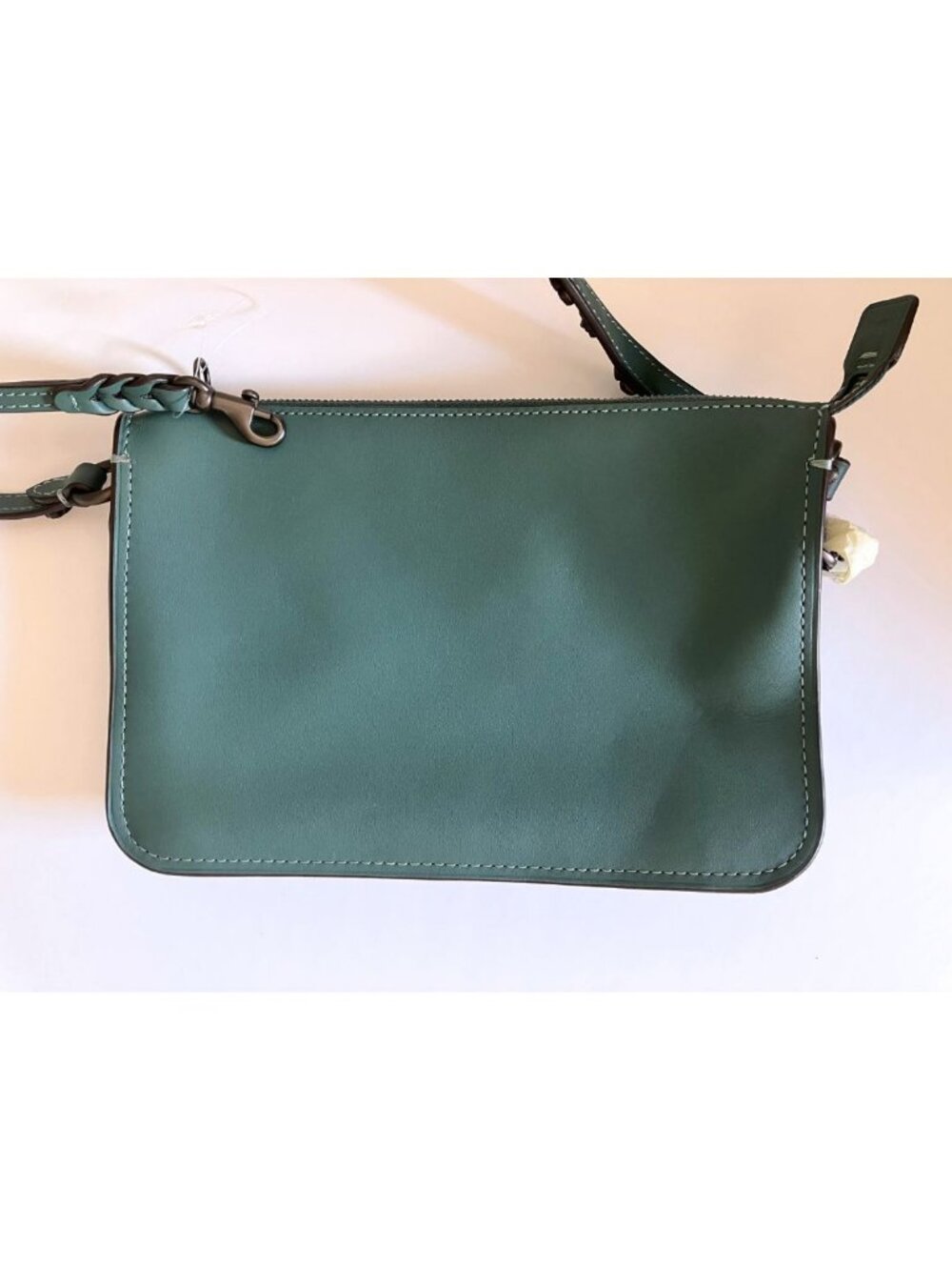 Coach 1941 Tea Rose Soho Crossbody Bag Pewter Dark Turquoise - Picture 5 of 8